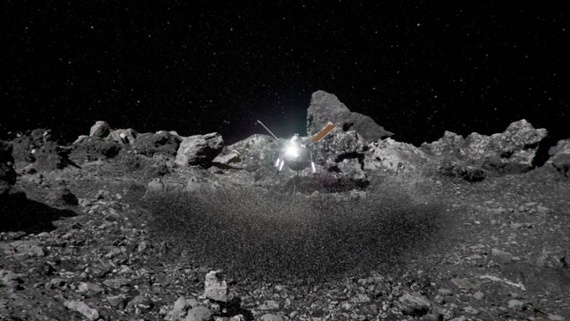 Dramatic sampling shows asteroid Bennu is nothing like scientists expected