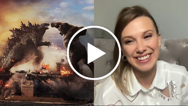 'Godzilla vs. Kong' Interviews with Millie Bobby Brown, Demián Bechir, Rebecca Hall and More