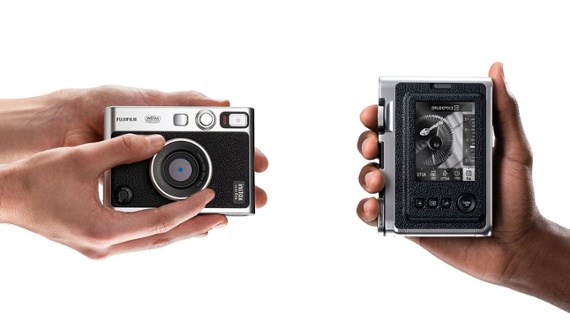 The Fujifilm Instax Mini Evo offers a stunning retro design