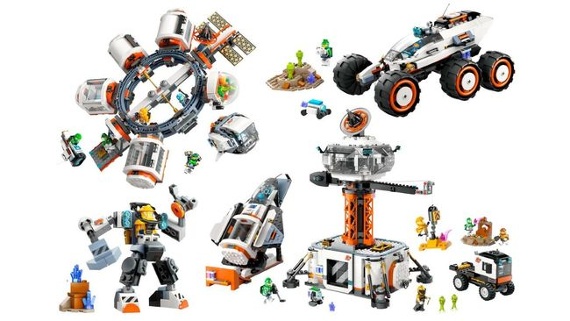 Lego announces new space-themed kits for 2024