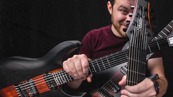 Rob Scallon launches a new signature line with Schecter, marking the end of his partnership with Chapman Guitars