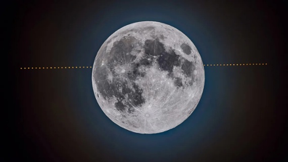 The Full Wolf Moon 'eats' Mars tonight. Here's how to see it