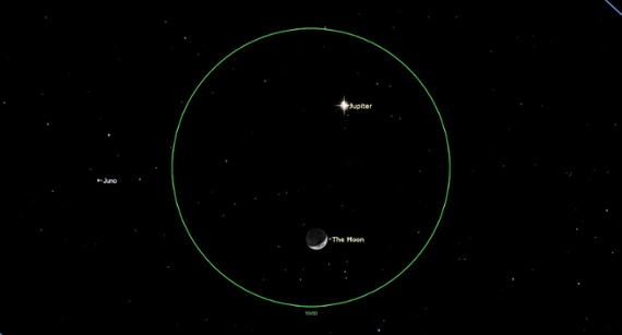 See the moon meet up with Jupiter tonight (Jan. 25)