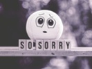 Don't like to say you're sorry? You'll probably be sorry