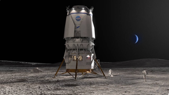 NASA picks Blue Origin to build Artemis moon lander