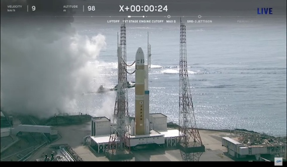Japan's new H3 rocket aborts 1st-ever launch attempt