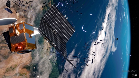 Mysterious Russian satellite breaks up in orbit