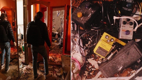 This Ukrainian guitarist’s apartment was hit by a Russian airstrike – and he’s auctioning guitar pedals that were inside at the time