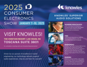 Knowles to Demonstrate Premium Audio Innovations at CES 2025