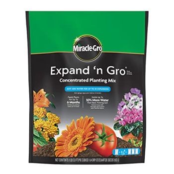 Miracle-Gro Expand 'n Gro Concentrated Planting Mix, view at Amazon