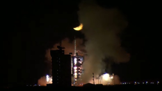 China launches 3 astronauts to Tiangong space station