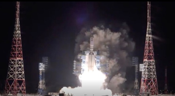 Russia launches heavy-lift Angara rocket on 3rd test flight, but misses intended orbit
