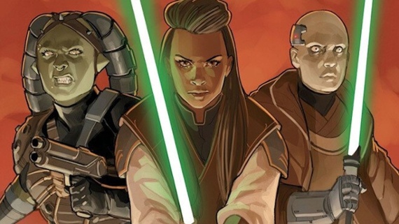 See the first 5 pages of 'Star Wars: The High Republic #1'