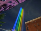 Kind, Bankrobber Projects project a rainbow in NYC